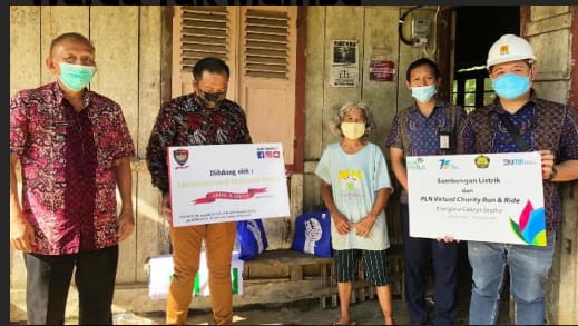 Terbebas dari Lampu Botol Kiprah CSR  PT PLN (Persero) UP3 Manado